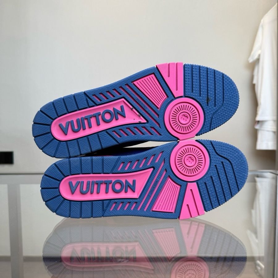 Louis Vuitton路易威登 TRAINER 紫粉漸變 41碼-14