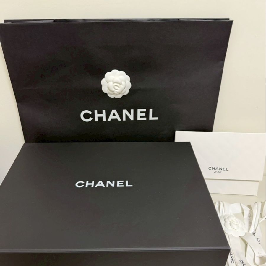 Chanel 香奈兒 經典22bag /肩背包/黑金款/小號/晶片款/全新全配-5