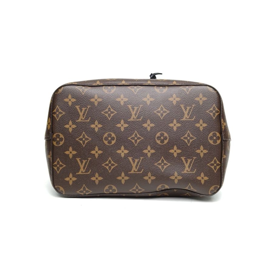 LOUIS VUITTON NÉONOÉ水桶包中號黑色老花PVC金扣肩背包2018-3