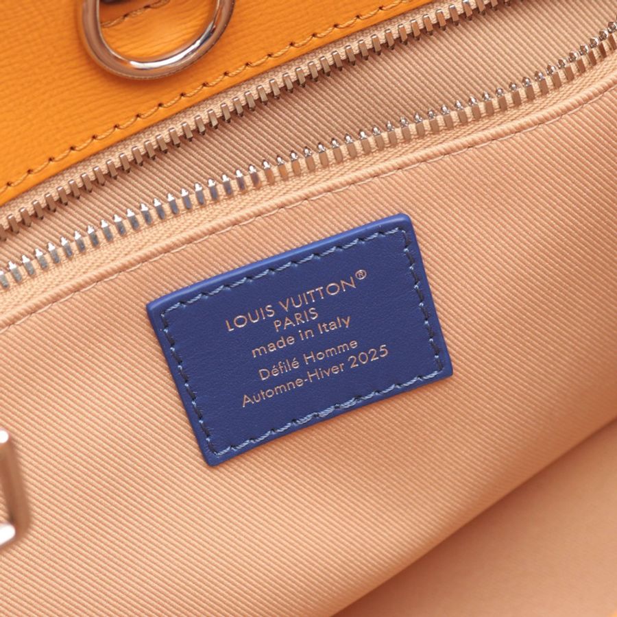 路易威登 (LOUIS VUITTON) 迷你購物手提單肩包 M15237 皮革 藏紅花色 二手 男士 LV-3