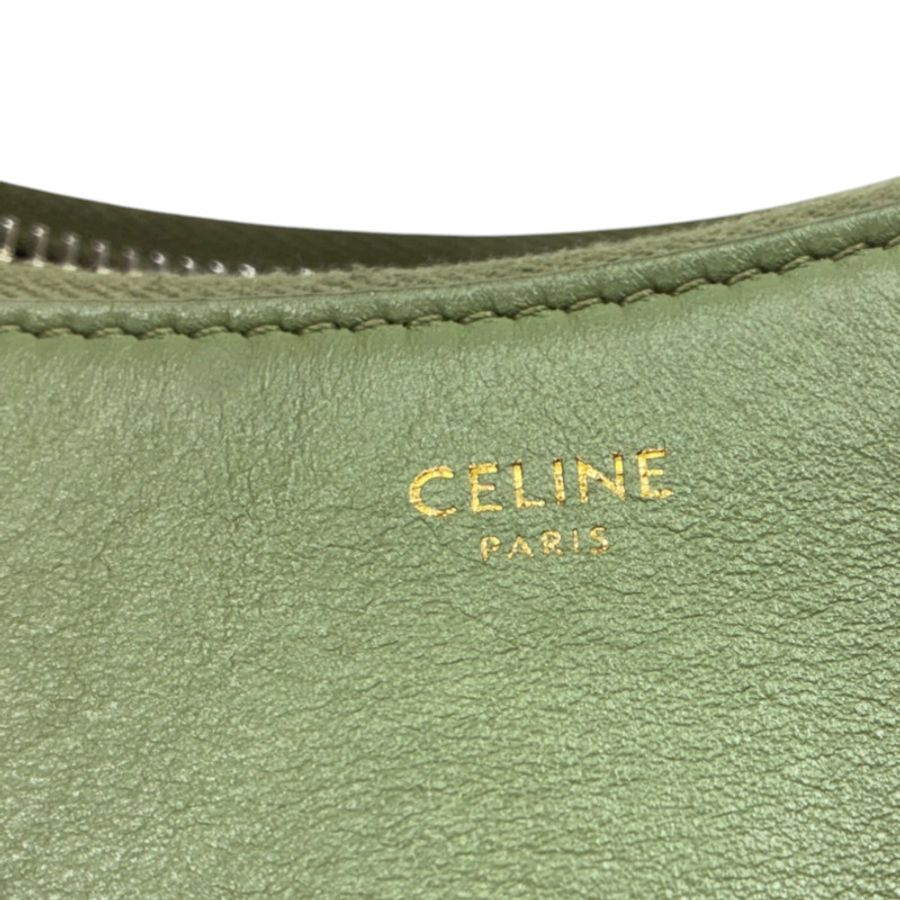 綠色 牛皮 Ava 肩背包【CELINE 賽琳】 193953DGQ.31SA-3