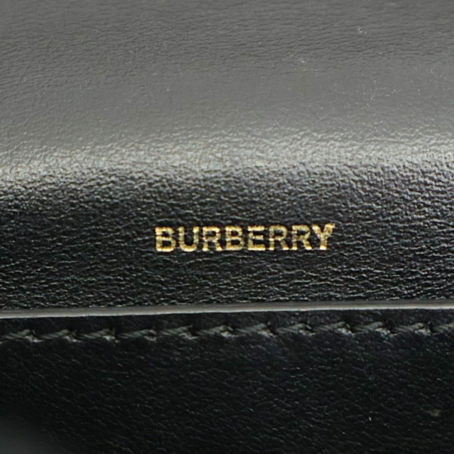 棕色 格紋帆布 Hackberry 肩背包【BURBERRY 巴寶莉】-4