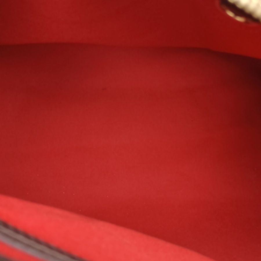 LOUIS VUITTON Speedy30配肩帶棕色棋盤格PVC肩背包2012-4