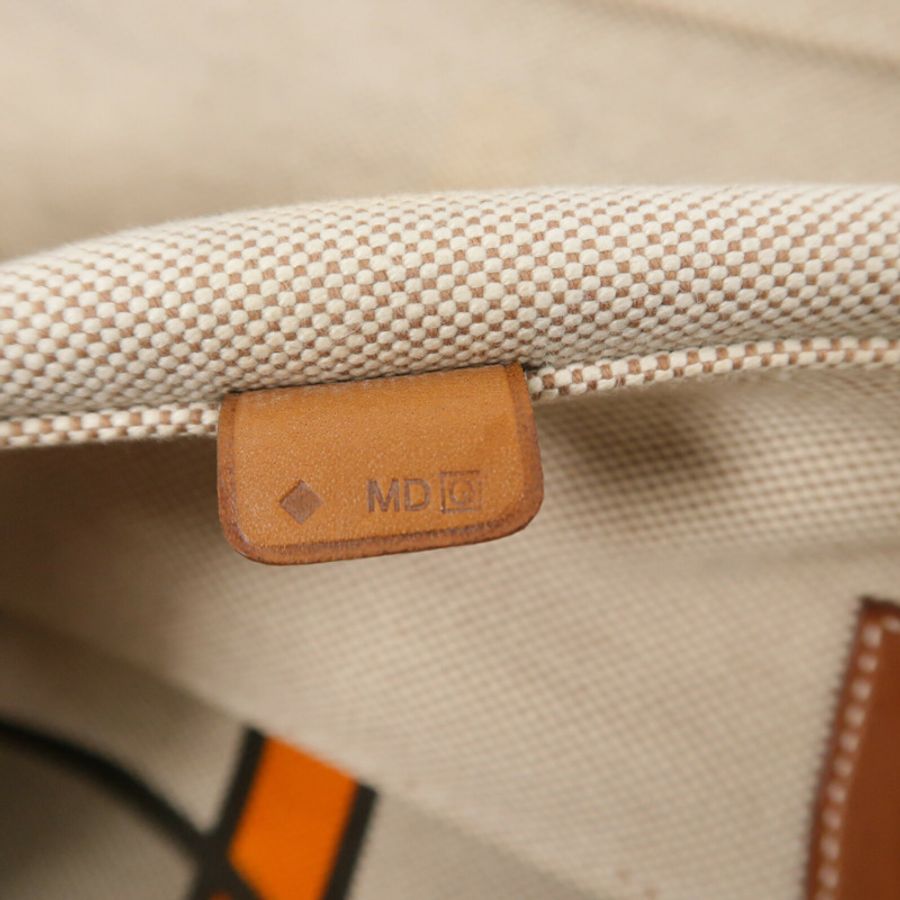 HERMES 帆布Steeple 28肩背袋-6