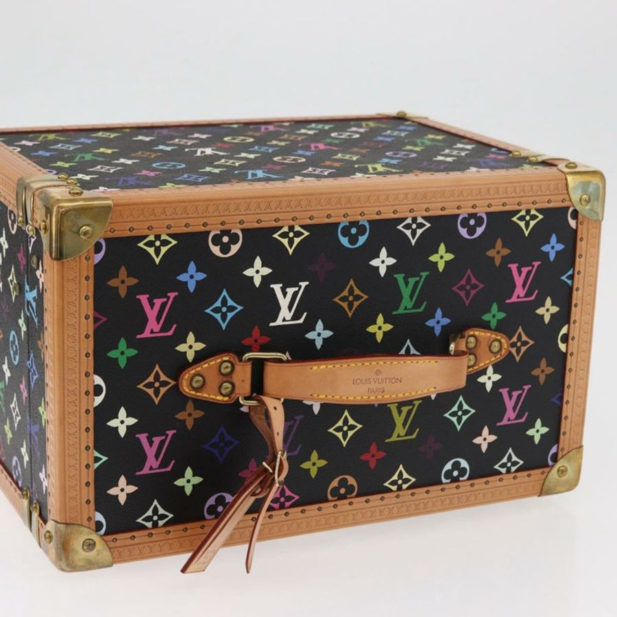 【日本直送】路易威登 Monogram Multicolor Boite Pharmacy Pouch 黑色 LV Auth yk20405SM-6