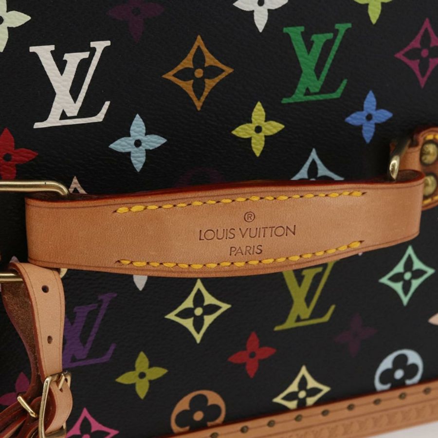 【日本直送】路易威登 Monogram Multicolor Boite Pharmacy Pouch 黑色 LV Auth yk20405SM-7