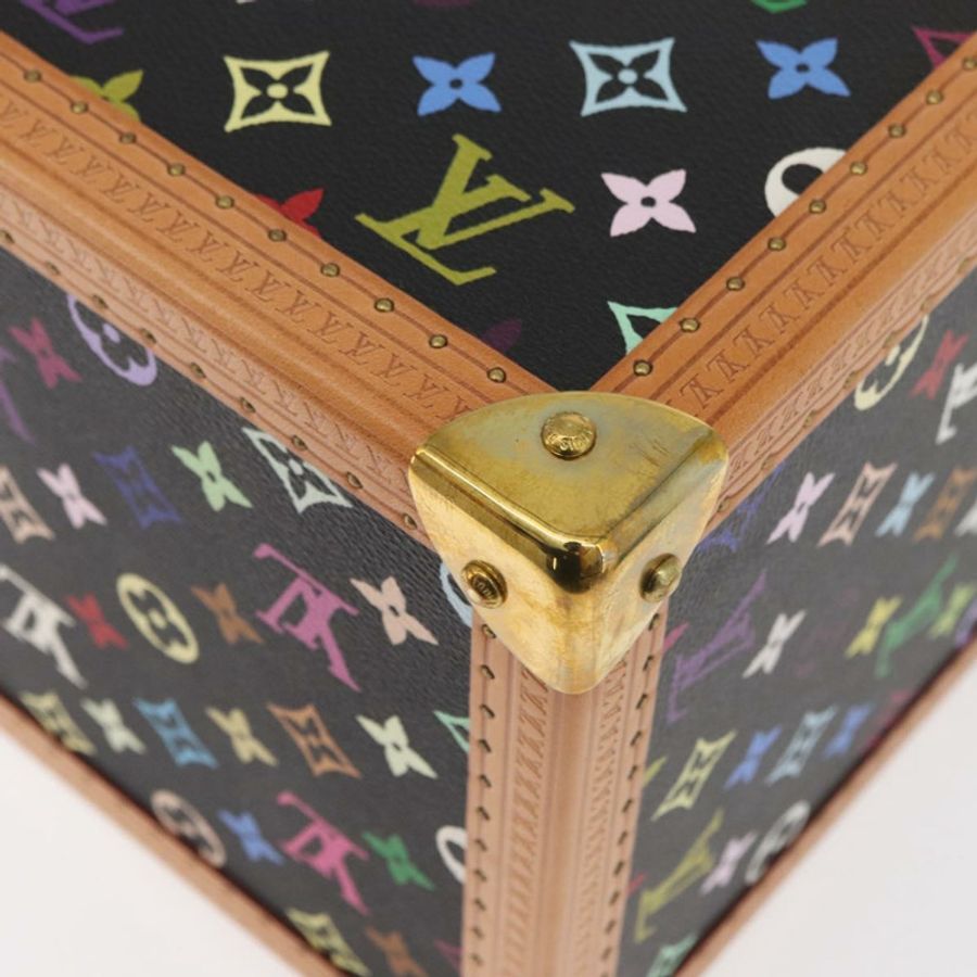 【日本直送】路易威登 Monogram Multicolor Boite Pharmacy Pouch 黑色 LV Auth yk20405SM-18