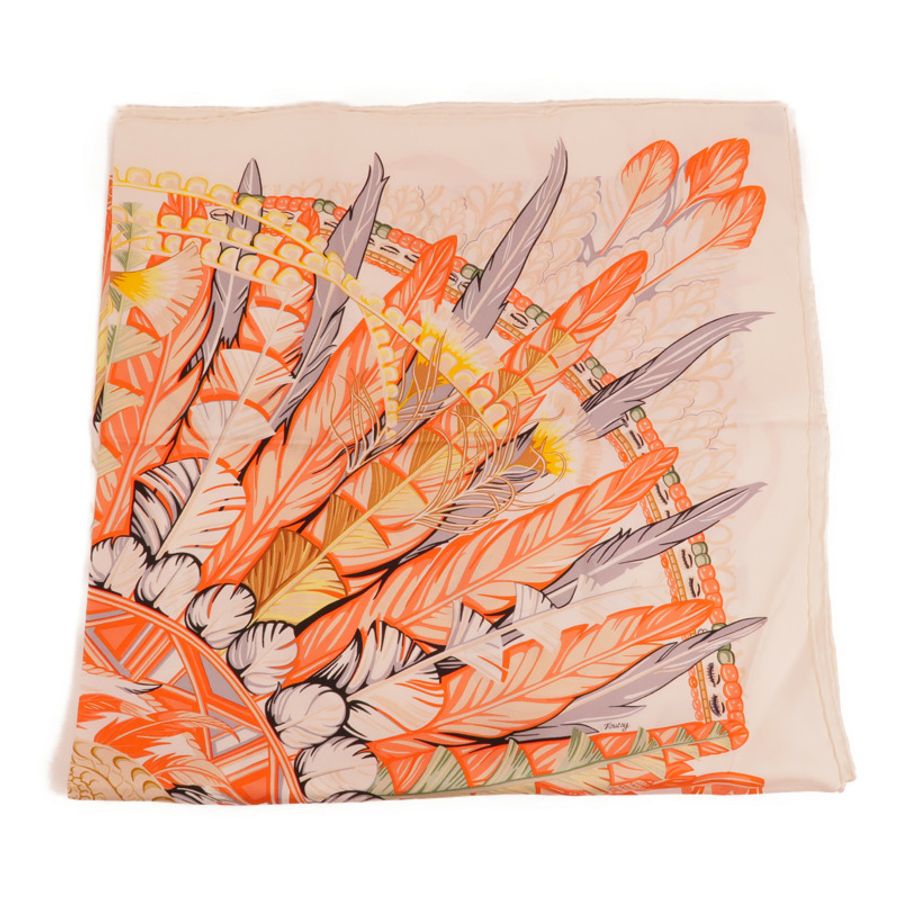 HERMES 絲質Scarf 90X90絲巾-2