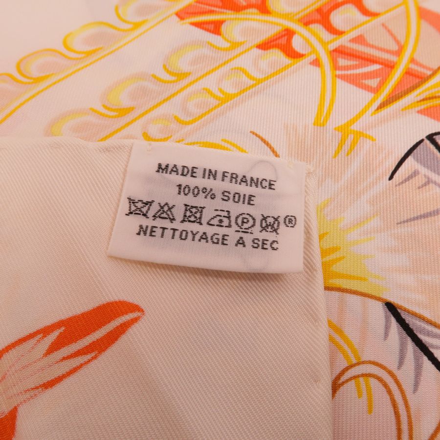 HERMES 絲質Scarf 90X90絲巾-8