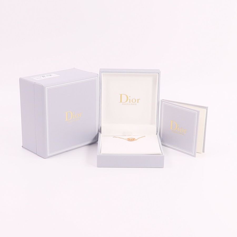Dior 18K玫瑰金Rose Des Vents紅玉髓手鏈-8