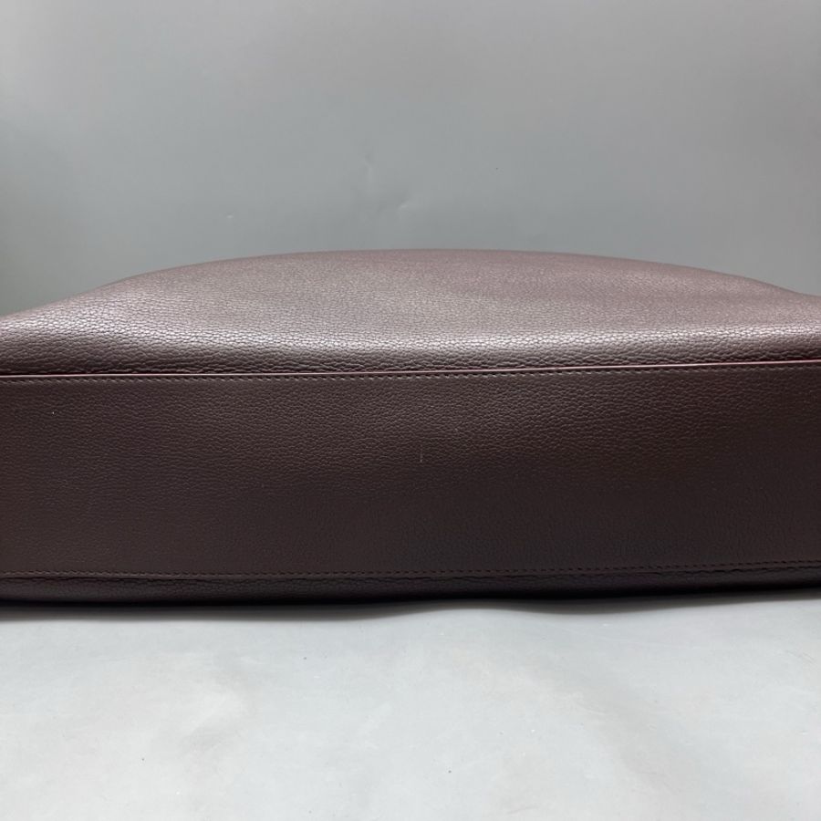 Loewe 羅意威 深棕色荔枝紋公文包 尺寸42*28-2