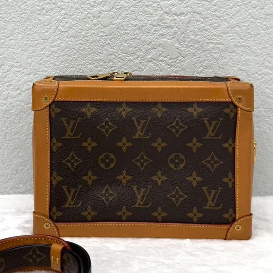 Louis Vuitton 路易威登 SOFT TRUNK 盒子包 男女同款 中號 尺寸:24×18cm -7