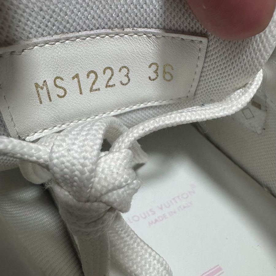 Lv GROOVY PLATFORM 路易威登 女款 白粉色 36碼-5