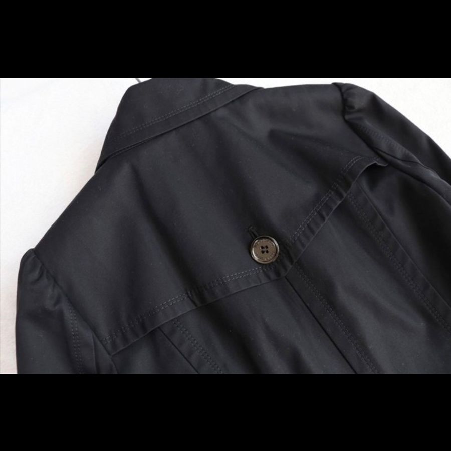 極美品/38碼/Burberry 時尚女神風衣-4