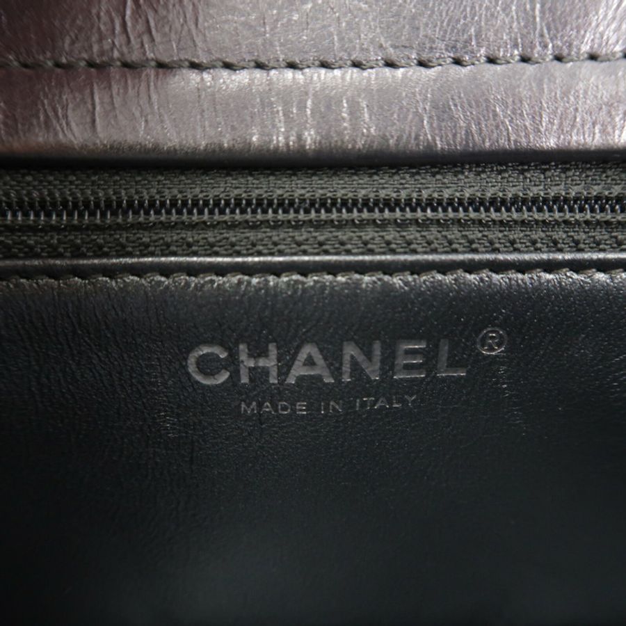 CHANEL 牛皮皮革2.55 Reissue Shoulder Bag鏈帶肩背袋-5