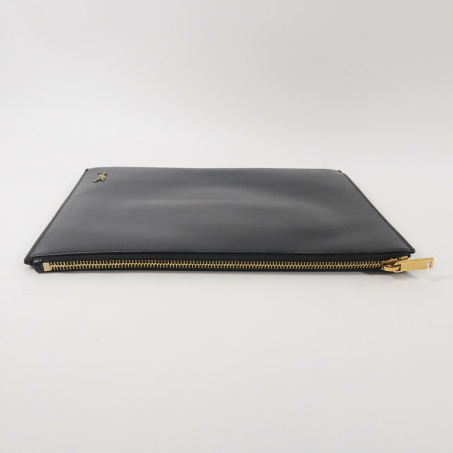SAINT LAURENT 牛皮皮革Monogram Pouch手拿包-8