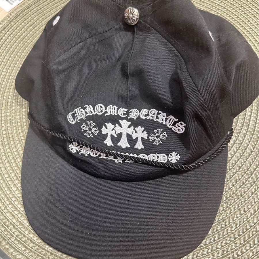 Chrome Hearts Hollywood Exclusive Mesh GAS STATION Trucker Hat帽子-5
