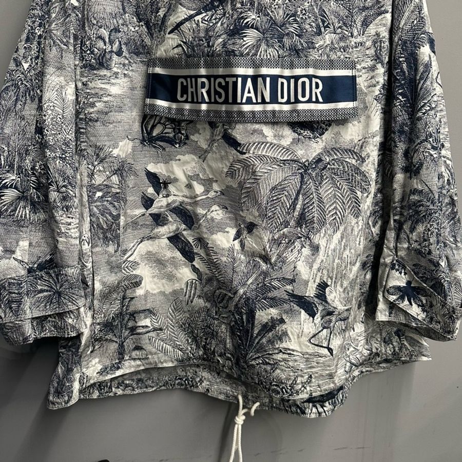專櫃2折出🌟Dior 滿版叢林Logo衝鋒衣｜Classic Trend CT精品｜台北東區實體-3