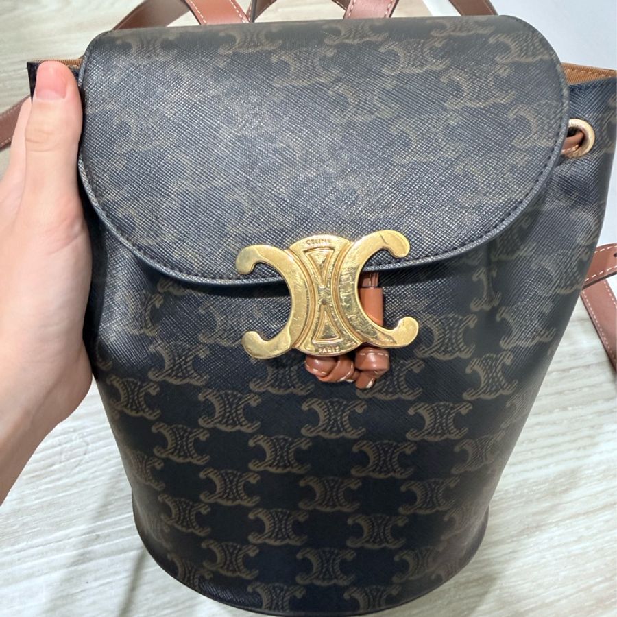 CELINE BONNIE印花後背包-0