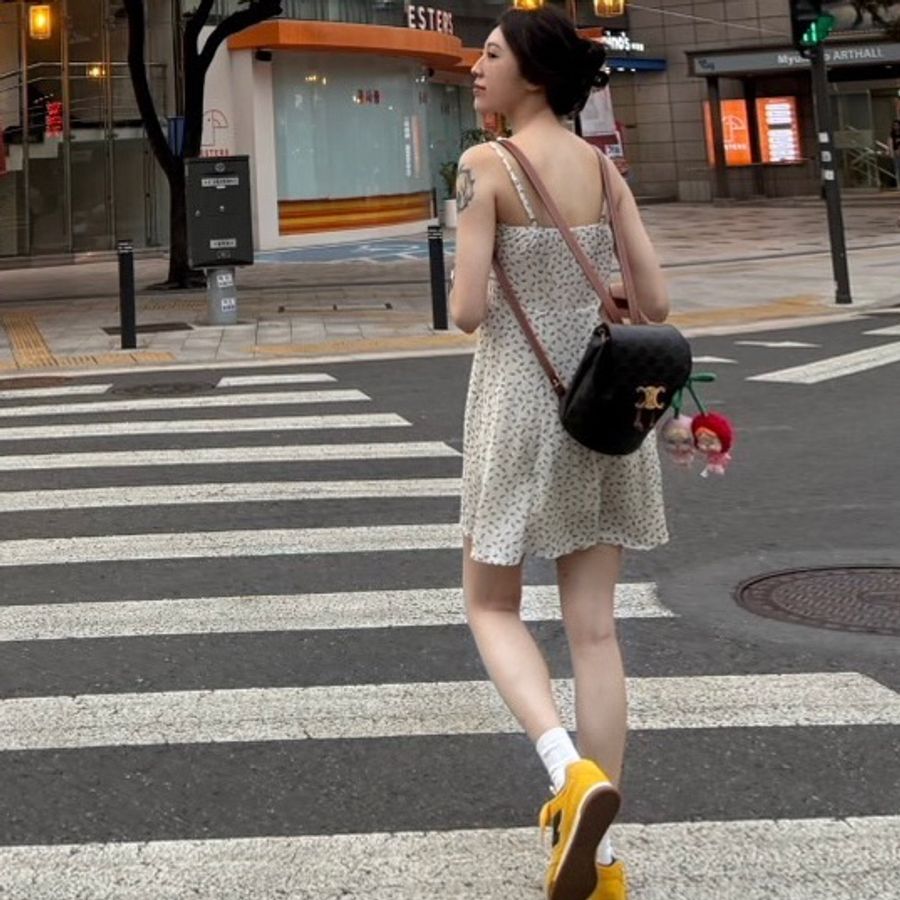 CELINE BONNIE印花後背包-3