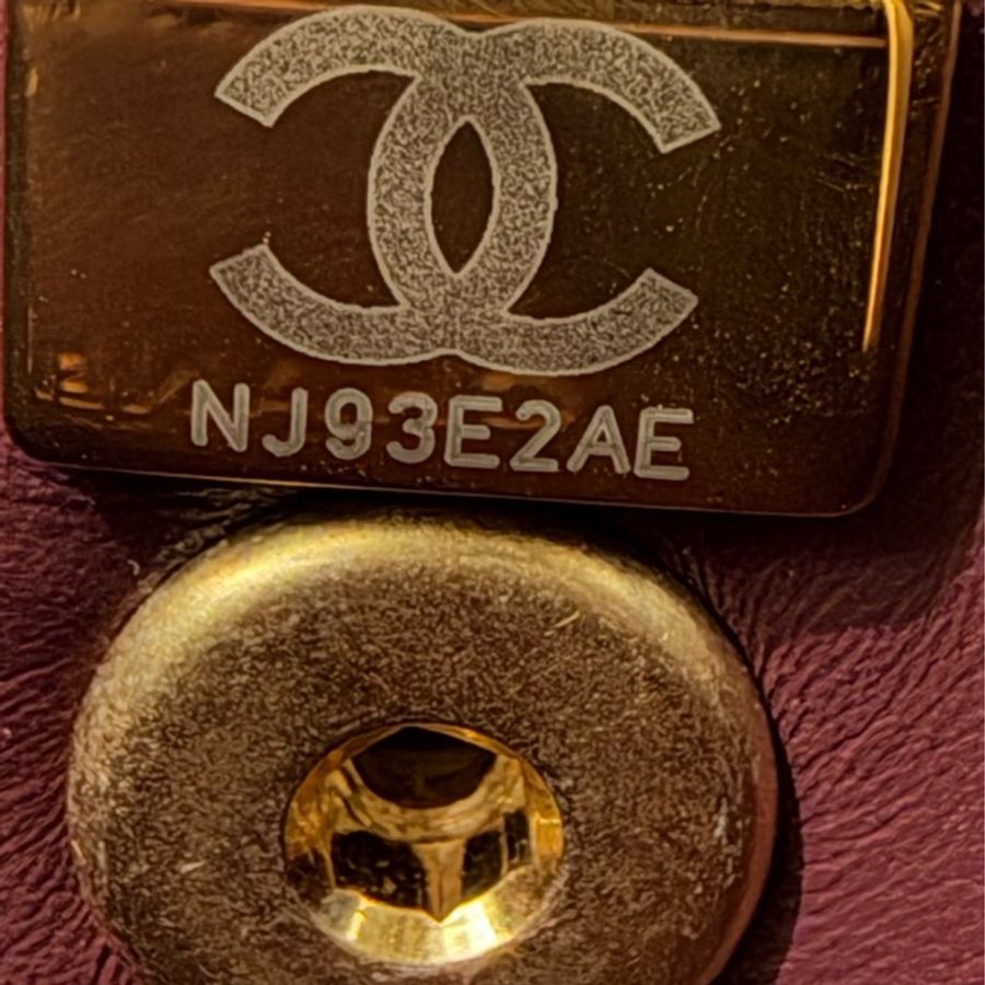 99新 Chanel 香奈兒 23A 黑金 菱格紋 斜挎包 芯片款 尺寸:20×21cm -7