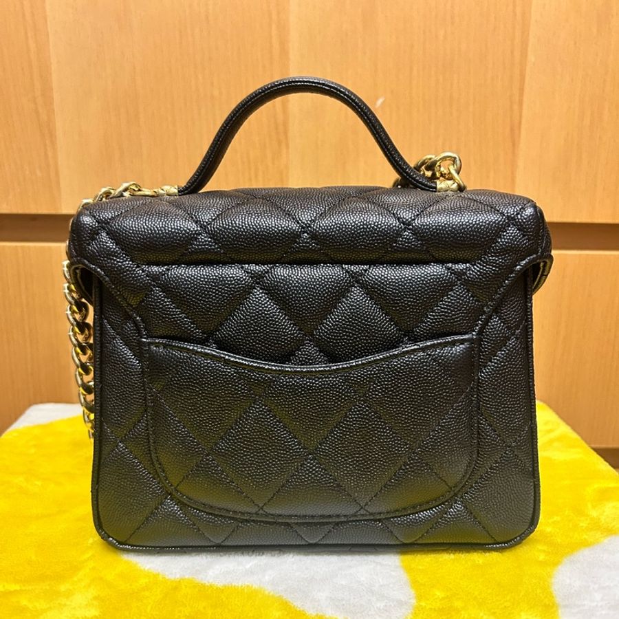 Chanel 盒子 魚子醬皮-7
