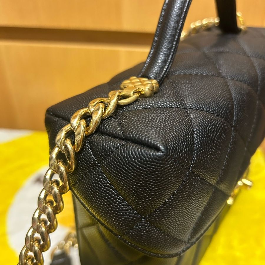 Chanel 盒子 魚子醬皮-14