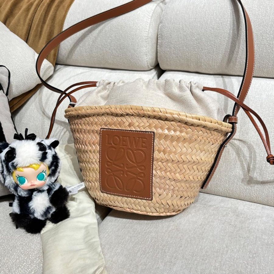 Loewe RAFFIA shoulder bag 斜孭袋-0