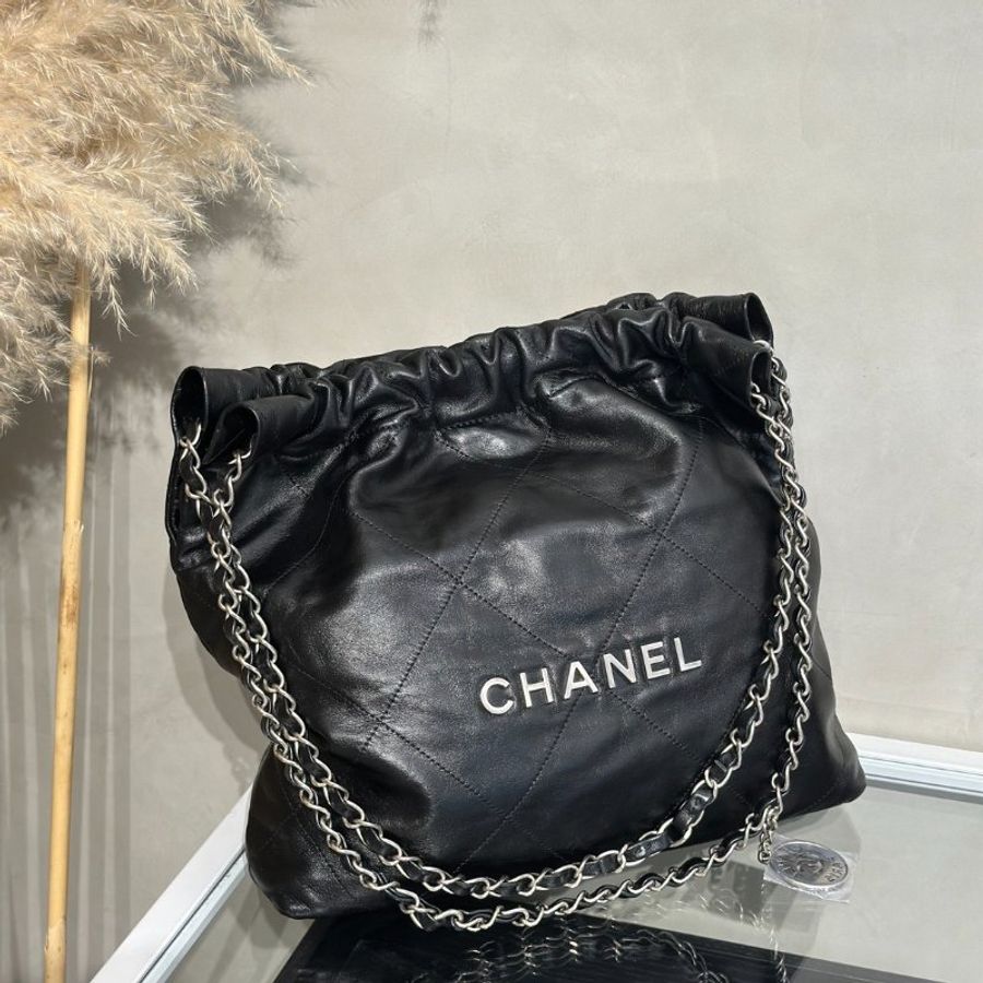 CHANEL 22 Bag - 小號黑銀-2