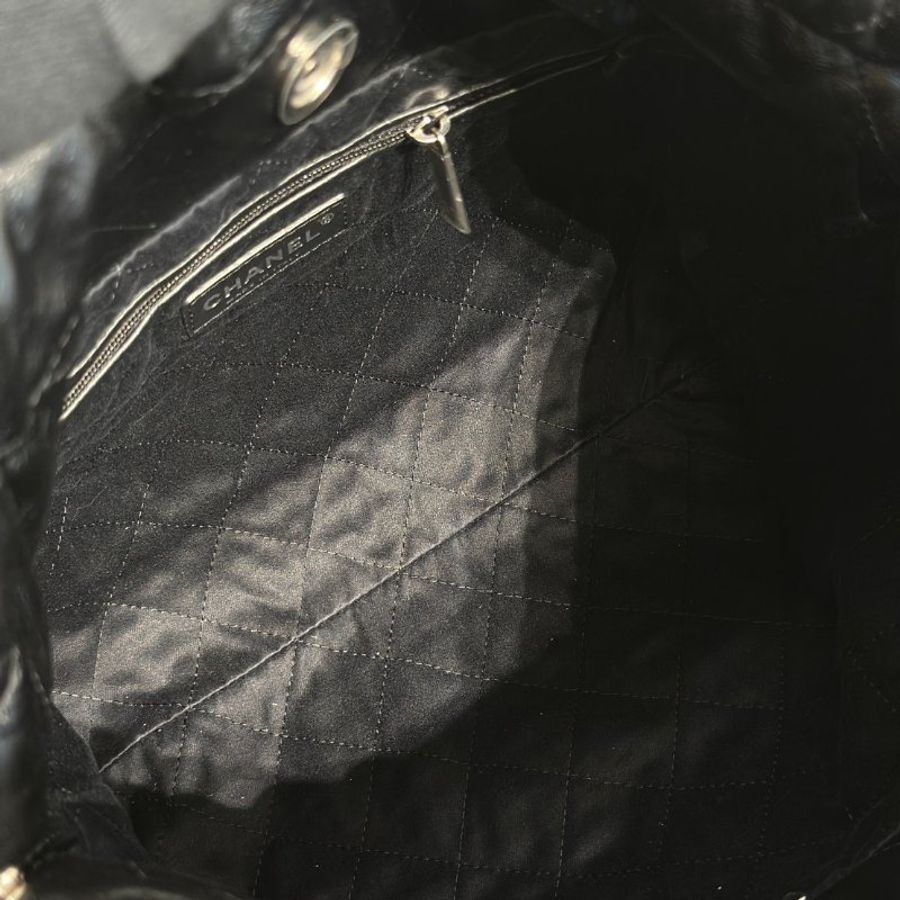 CHANEL 22 Bag - 小號黑銀-5