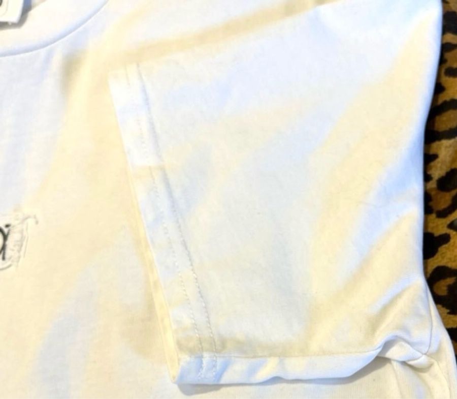 Maison Margiela 白色男44碼簡約logo短T-25