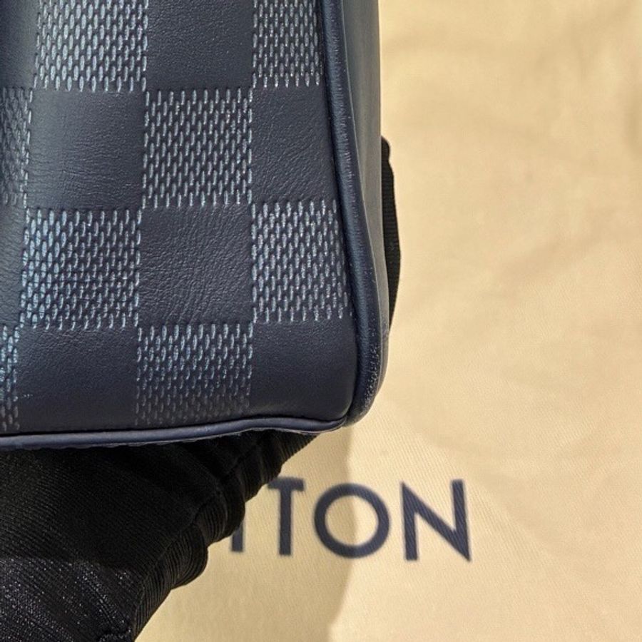 Louis Vuitton 路易威登 District 全牛皮 棋盤格郵差包-8