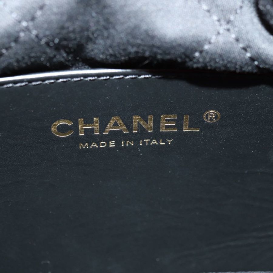【日本直送】香奈兒 (CHANEL) 鏈條 Chanel 22 迷你包 羊皮 兩用 紅色 金色 CC 標誌 正品 181415SM-21