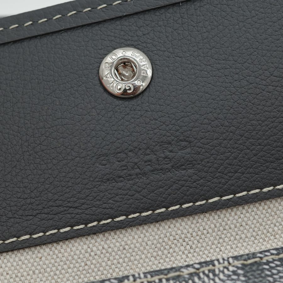 Goyard 戈雅 Bohème Hobo 灰色 帆布 肩背包-10