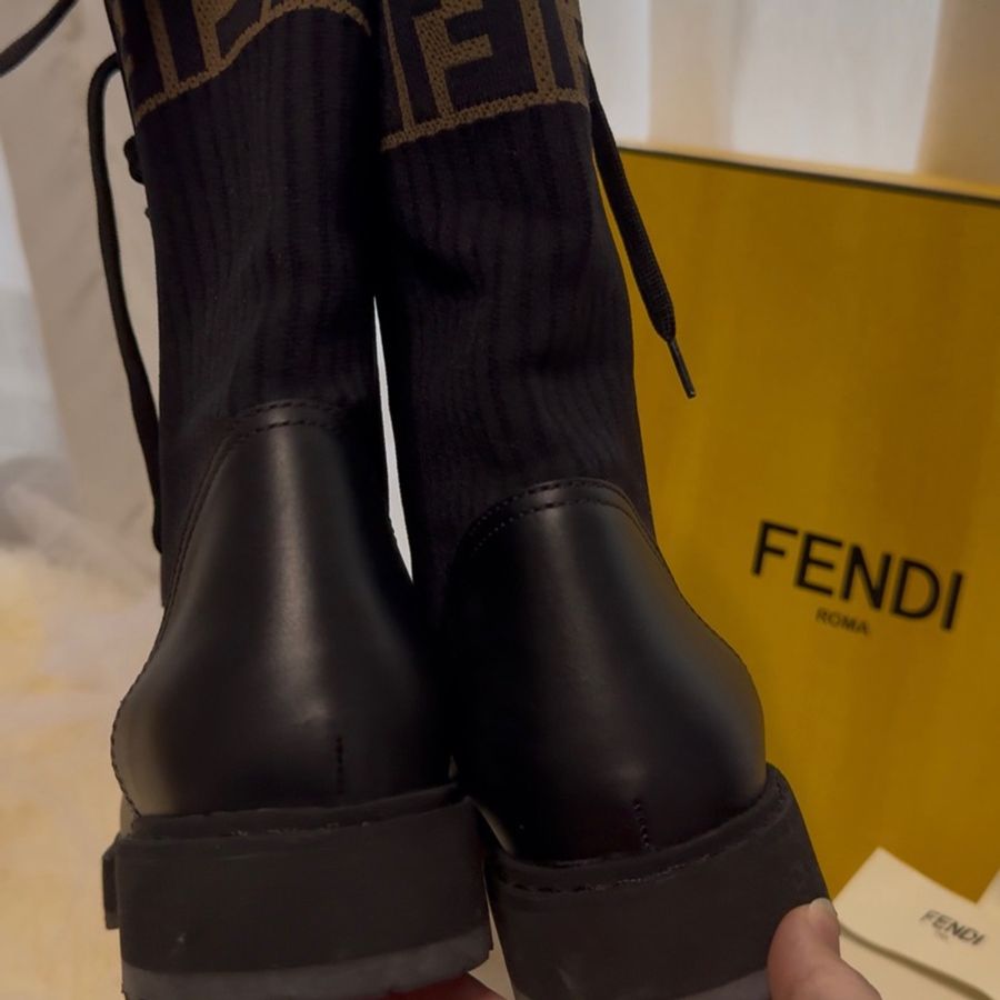 Fendi Rockoko 騎士靴-6