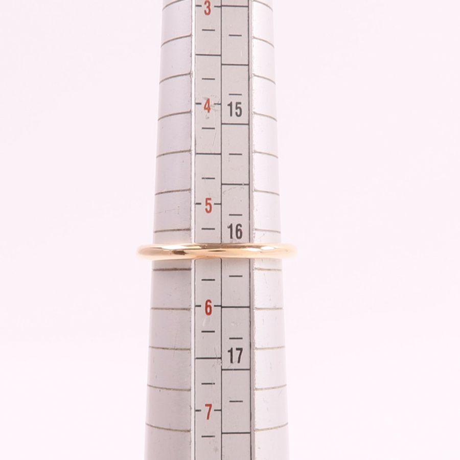 HERMES 18K玫瑰金Echappee Ring鑽石戒指-6