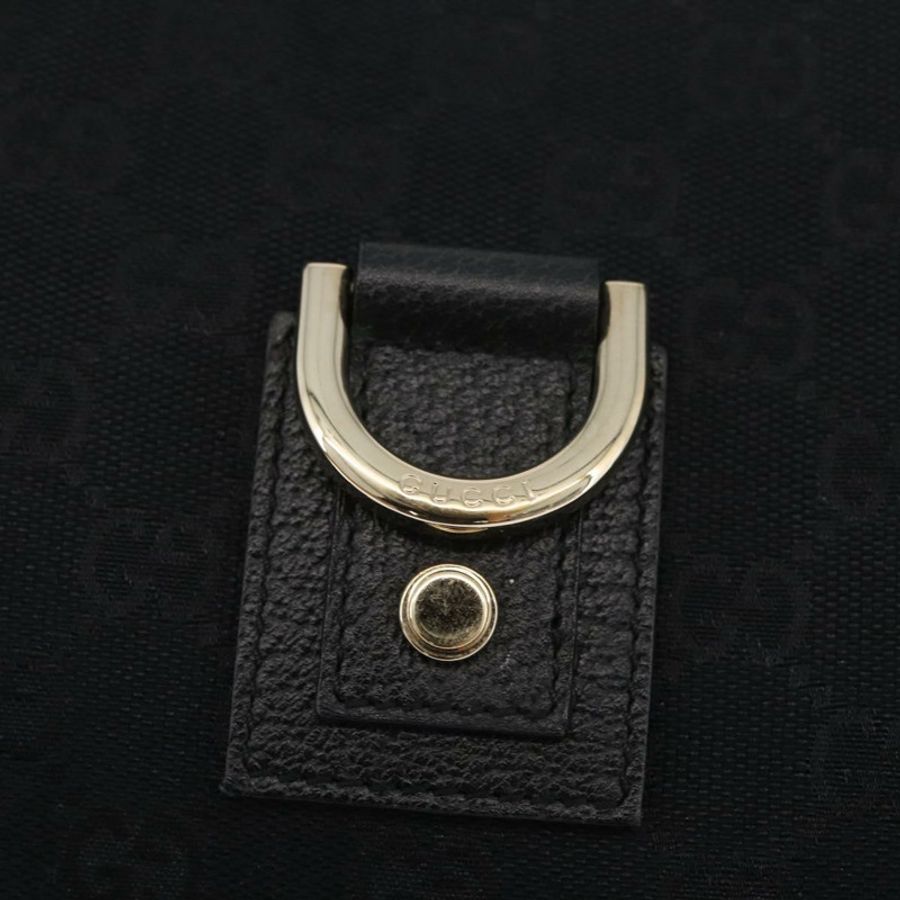 【日本直送】GUCCI Abbey GG帆布單肩包 黑色 金色 130738 正品 yk20411SAV-17