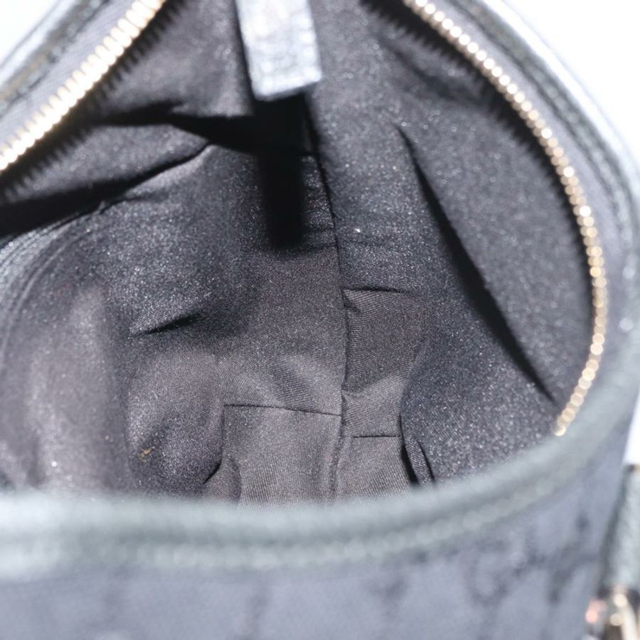【日本直送】GUCCI Abbey GG帆布單肩包 黑色 金色 130738 正品 yk20411SAV-19
