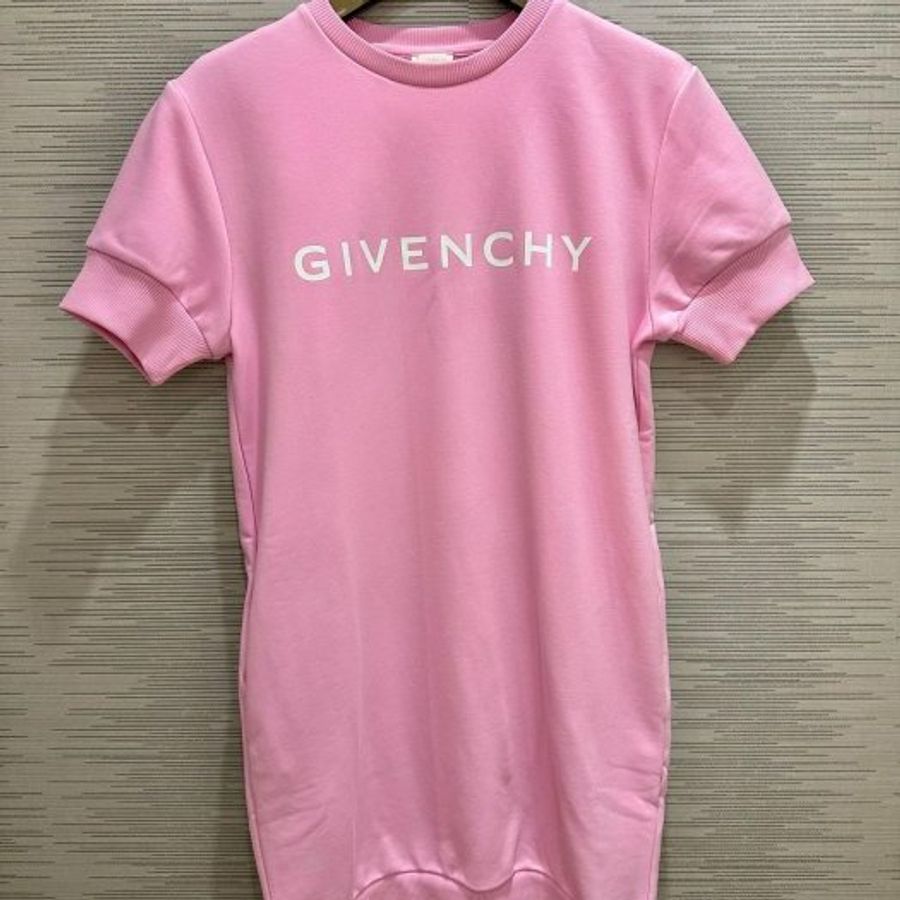 💎Han's house精品服飾💎GIVENCHY 紀梵希 短 T 連身裙 現貨 青年款=女成人 S~ L-0