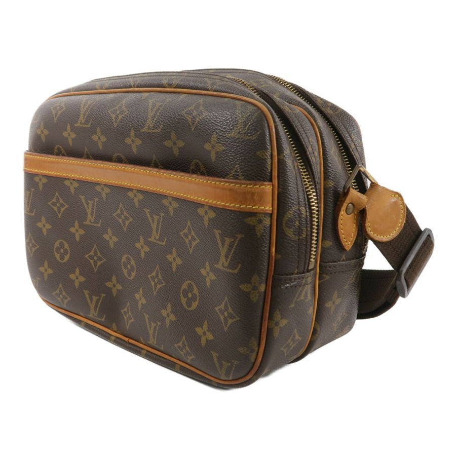 LOUIS VUITTON Monogram Reporter PM肩背袋-2
