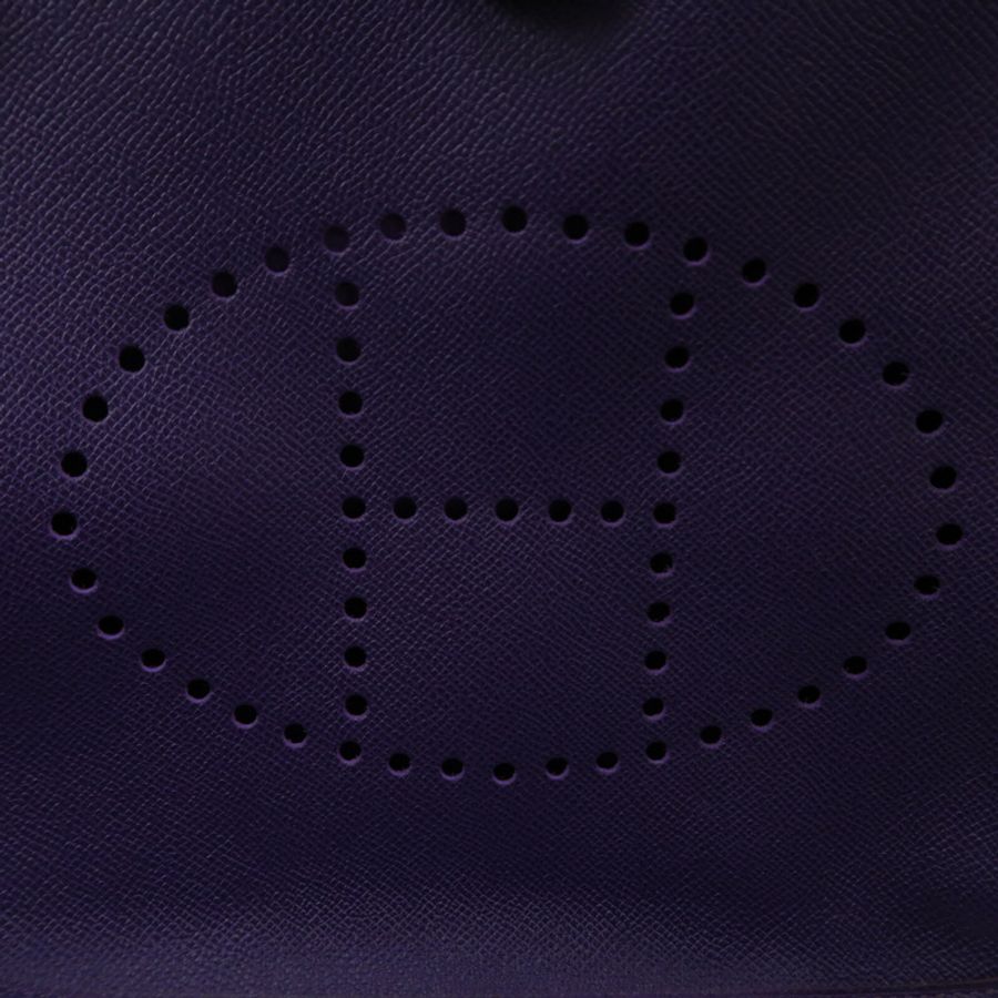 HERMES Epsom皮革Evelyne PM肩背袋Iris-5