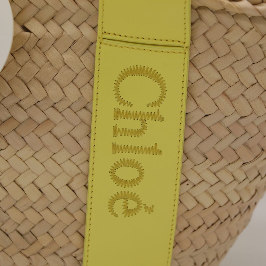Chloé 蔻伊 Sense Basket 中號 草編包 手提包|藤編包 編織包 渡假包-2