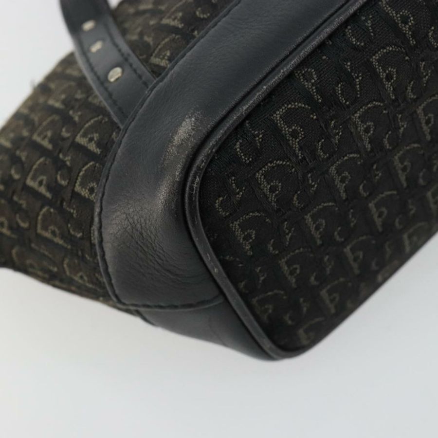 【日本直送】Christian Dior Street Chic Mini Trotter帆布包 棕色 銀色 正品 182435A-13