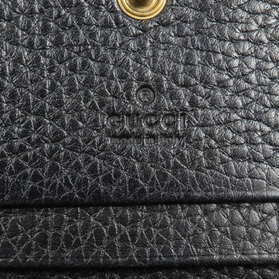 GUCCI 牛皮皮革Animalier錢包-7