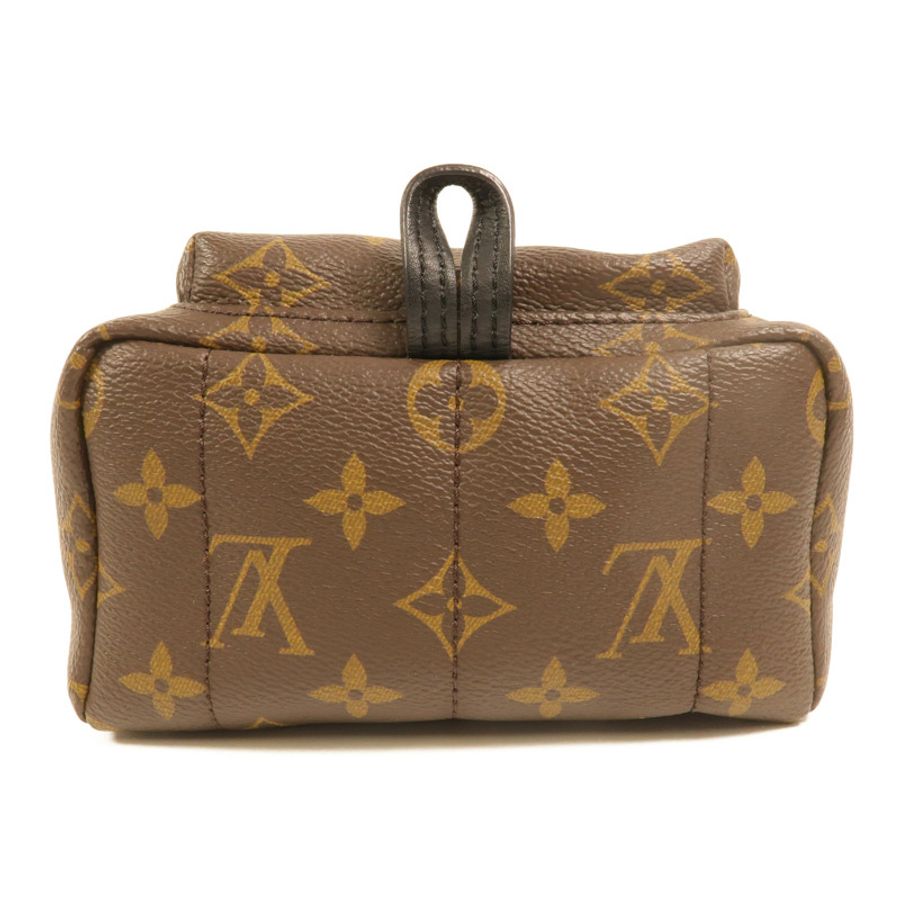LOUIS VUITTON Monogram Palm Springs Mini Backpack金扣背包-3
