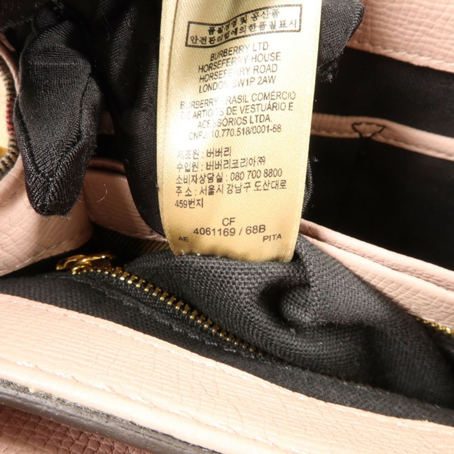BURBERRY 牛皮皮革2 Way Shoulder Bag手挽肩背兩用袋-6