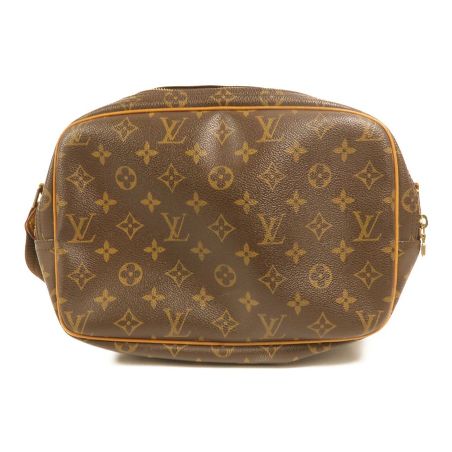 LOUIS VUITTON Monogram Reporter PM肩背袋-1
