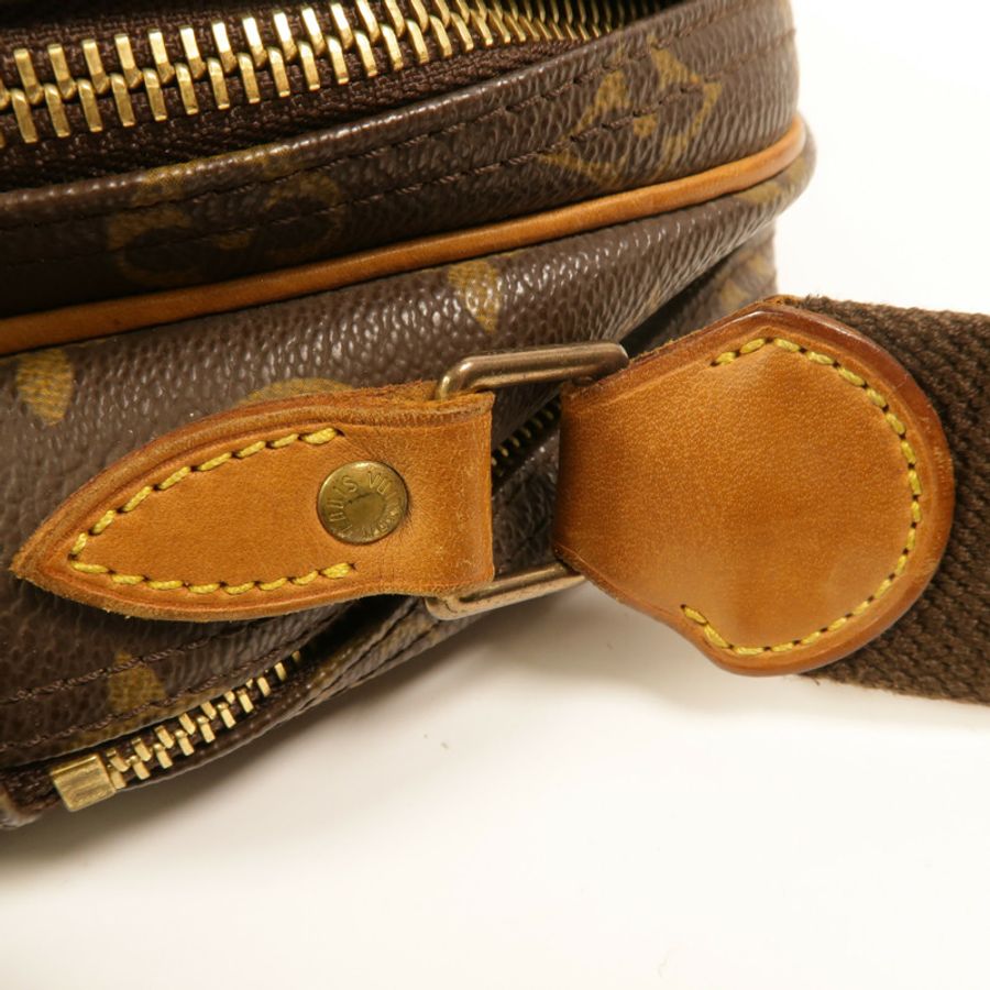 LOUIS VUITTON Monogram Reporter PM肩背袋-14
