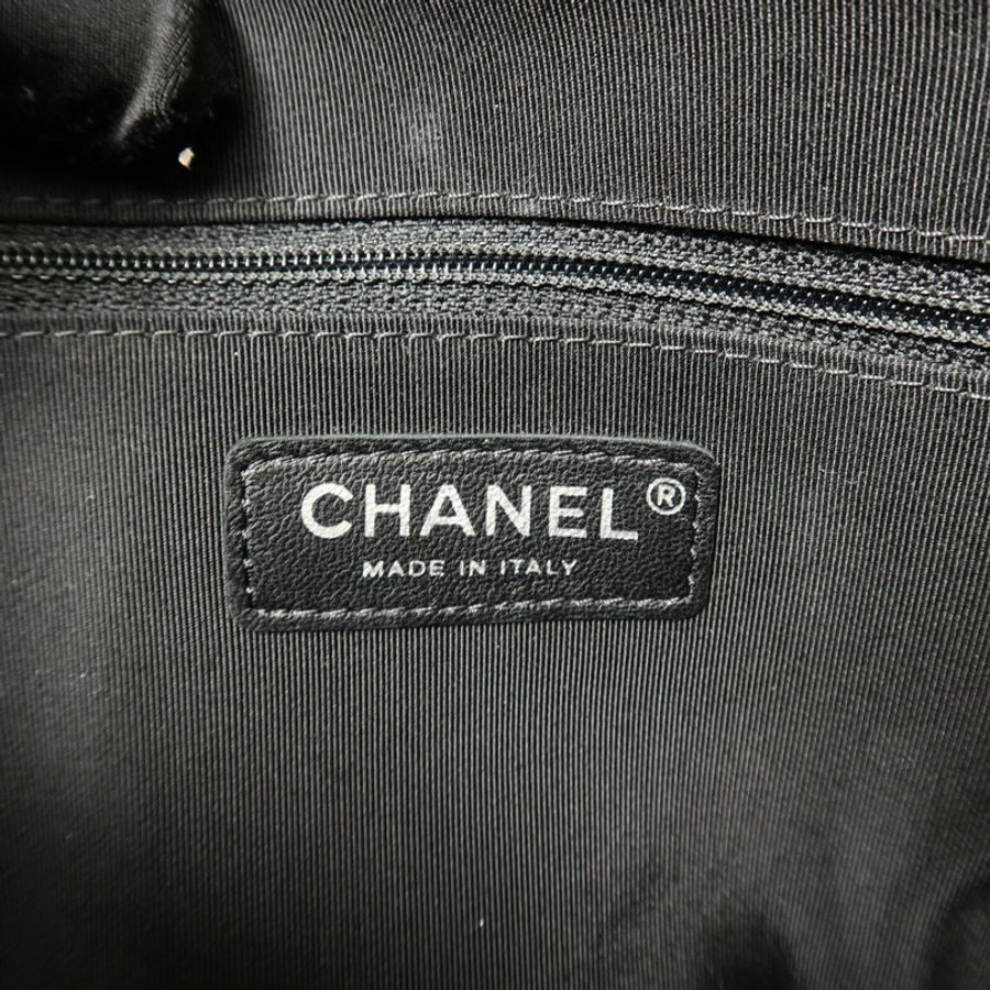 CHANEL 羊皮皮革Girl Jacket Chain Shoulder鏈帶肩背袋-5