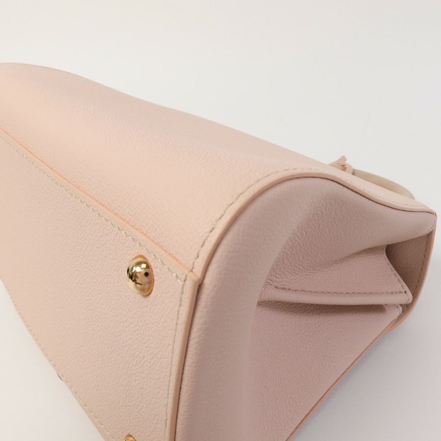Delvaux 牛皮皮革Brillant Mini手挽肩背兩用袋-13